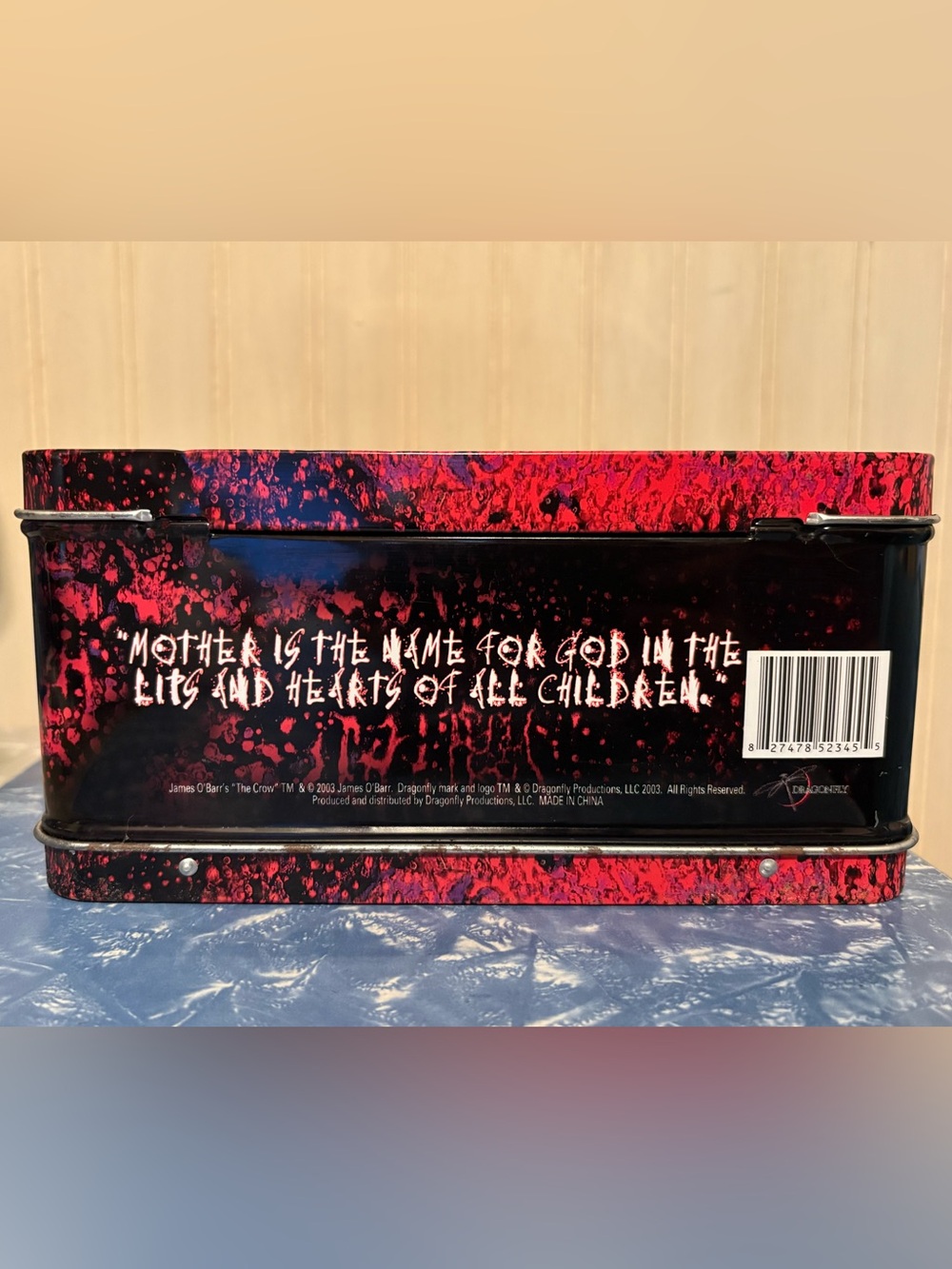 Vintage 2003 NECA James O’Barr’s The Crow Metal Lunchbox - Picture 5 of 9